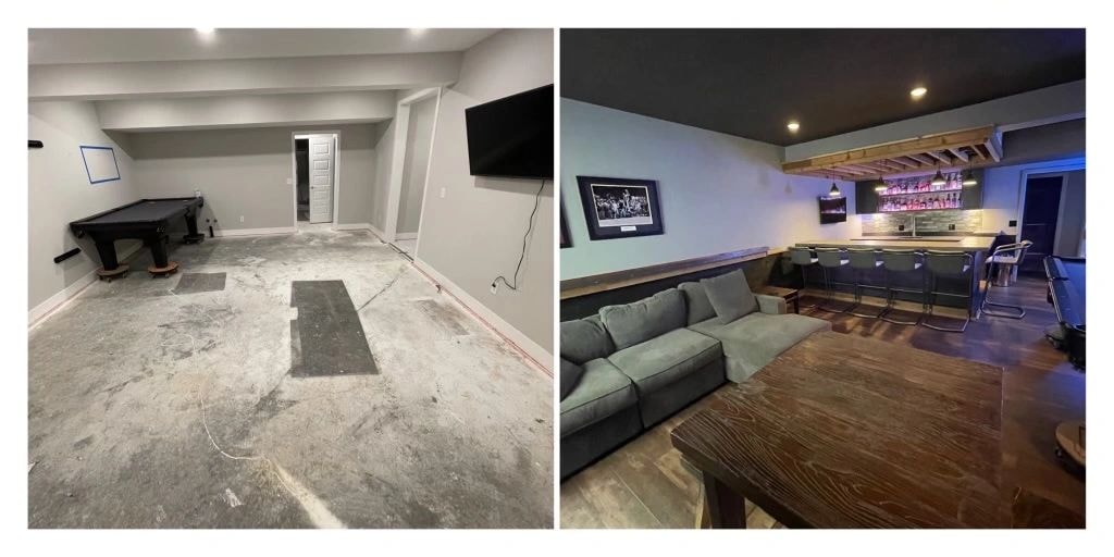 Home Renovation — Before and After