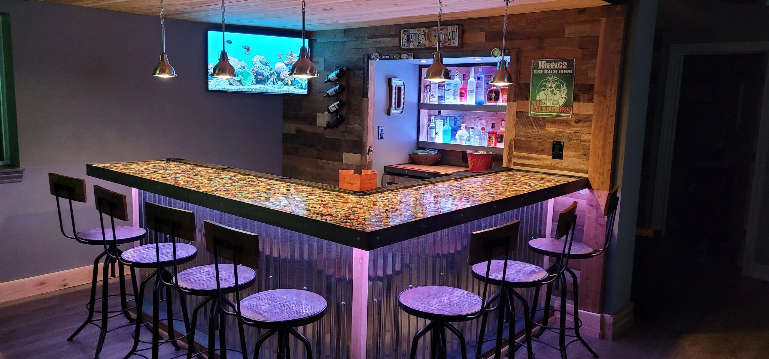 Basement Bar Renovation